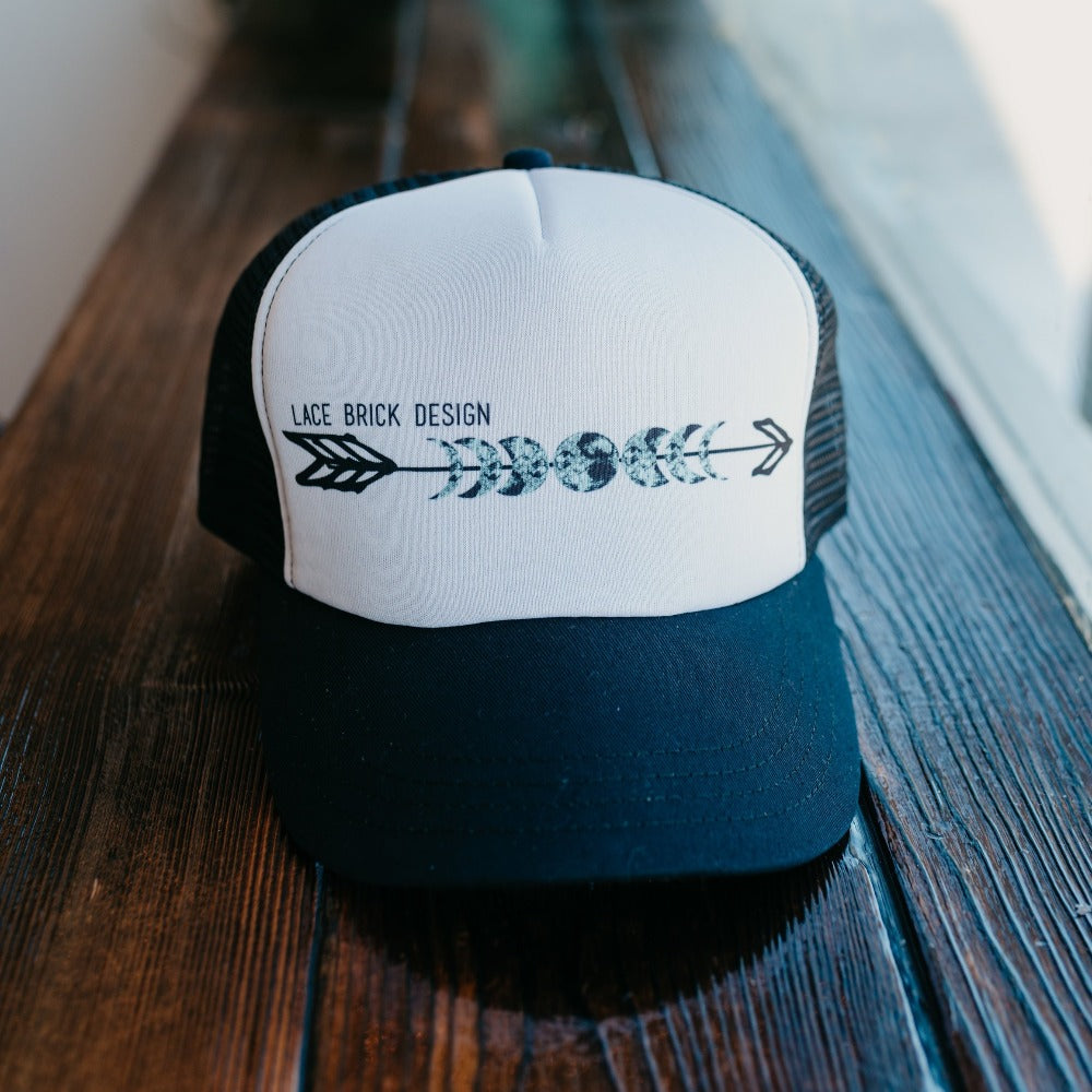 Official Lace Brick Design Trucker Hat