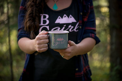 BC Girl Camping Mug