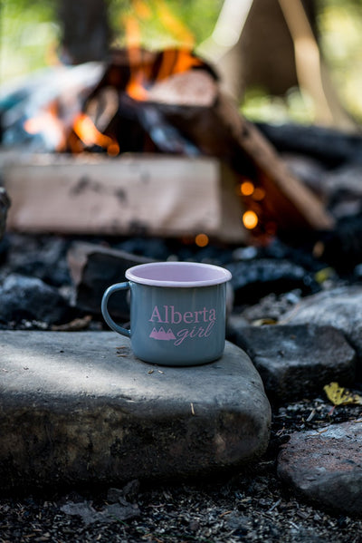 Alberta Girl Camping Mug