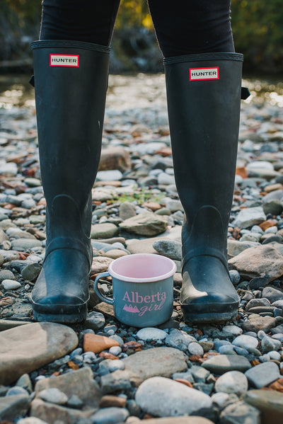Alberta Girl Camping Mug