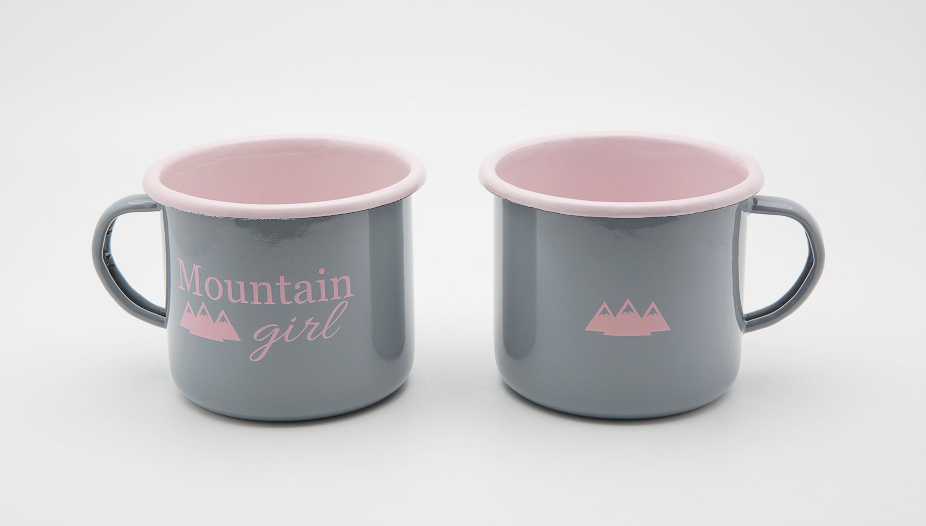 Mountain Girl Camping Mug