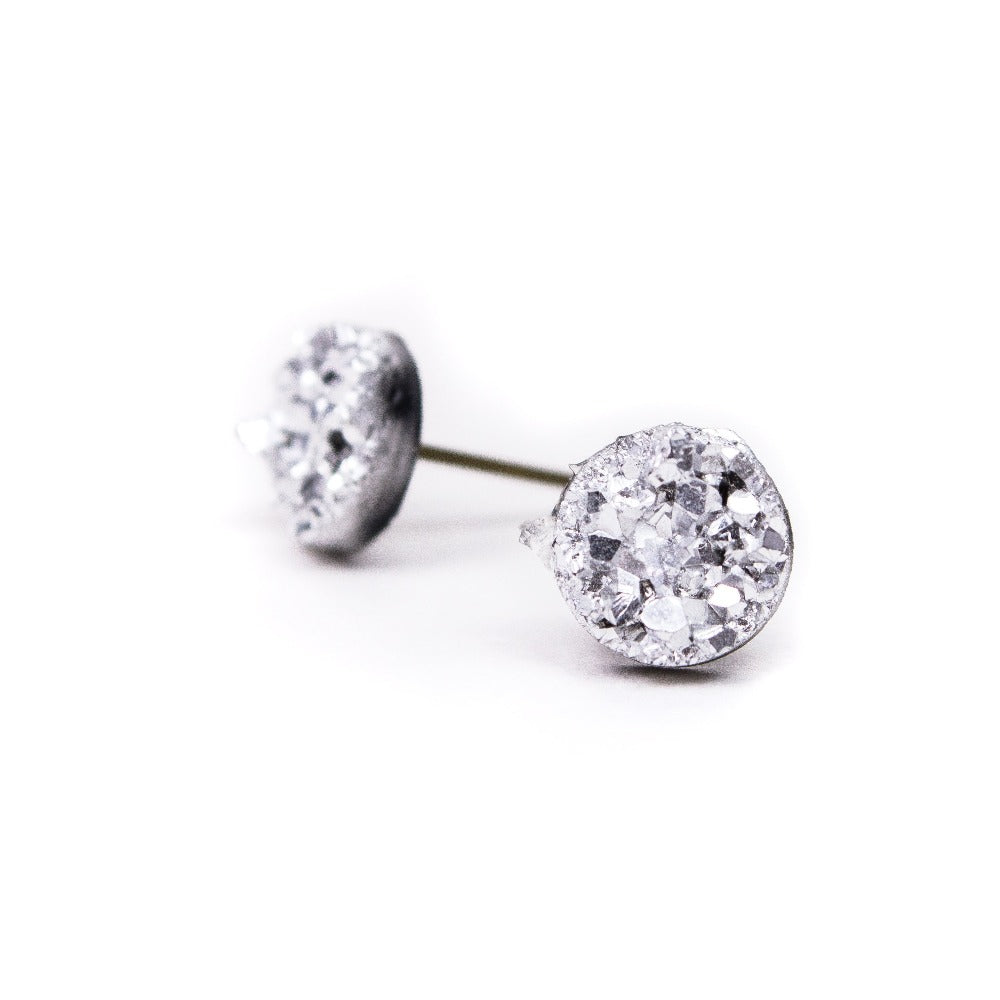 Petite Druzy Studs