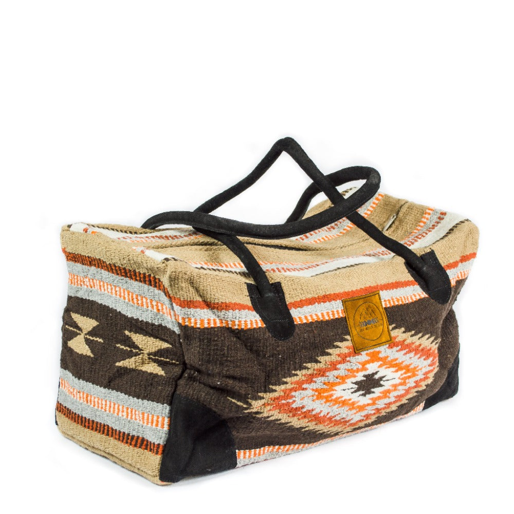 Orange + Brown Adventure Bag