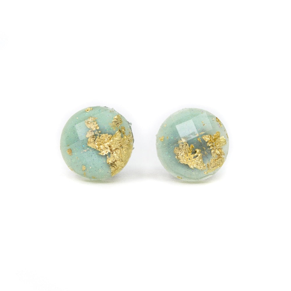 Gold-Fleck Studs