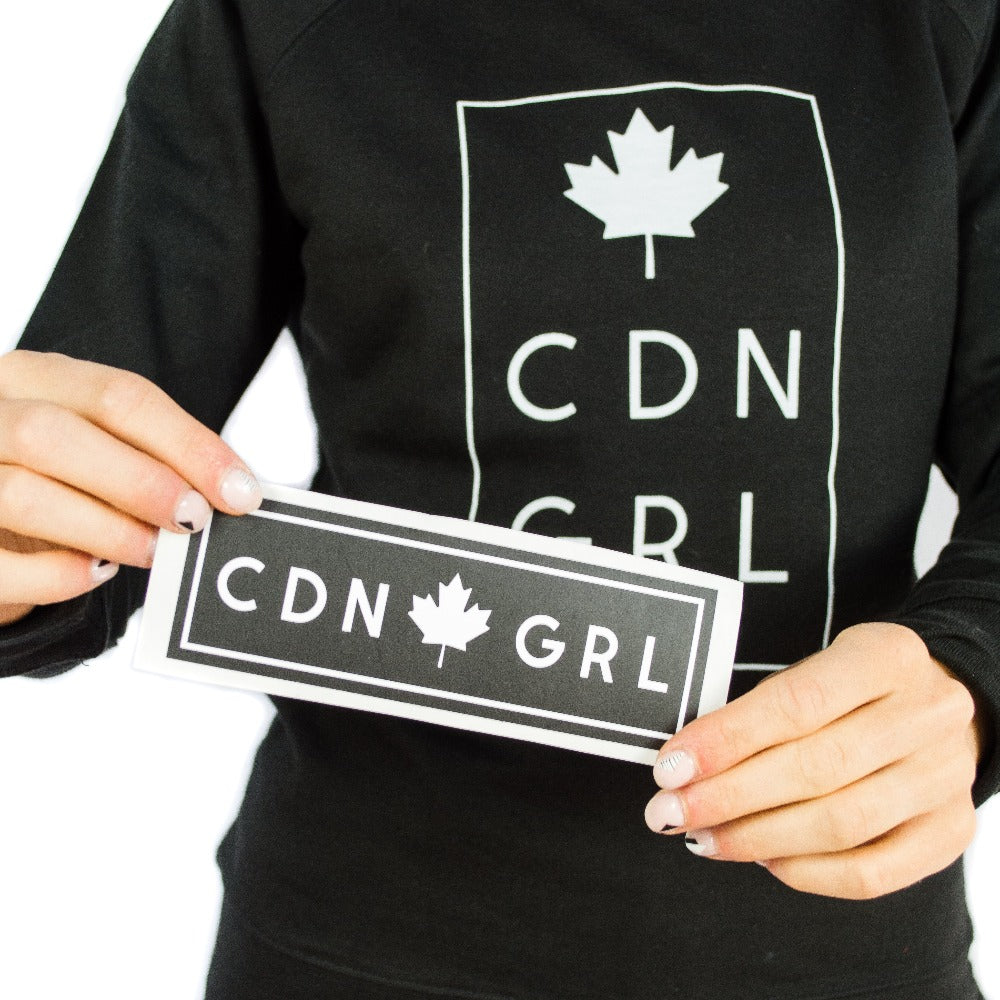 Canadian GRL Sticker