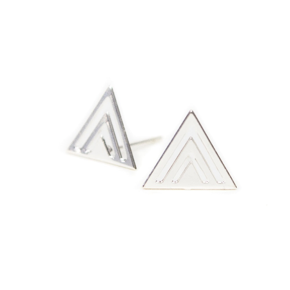 Geo Mountain Earrings