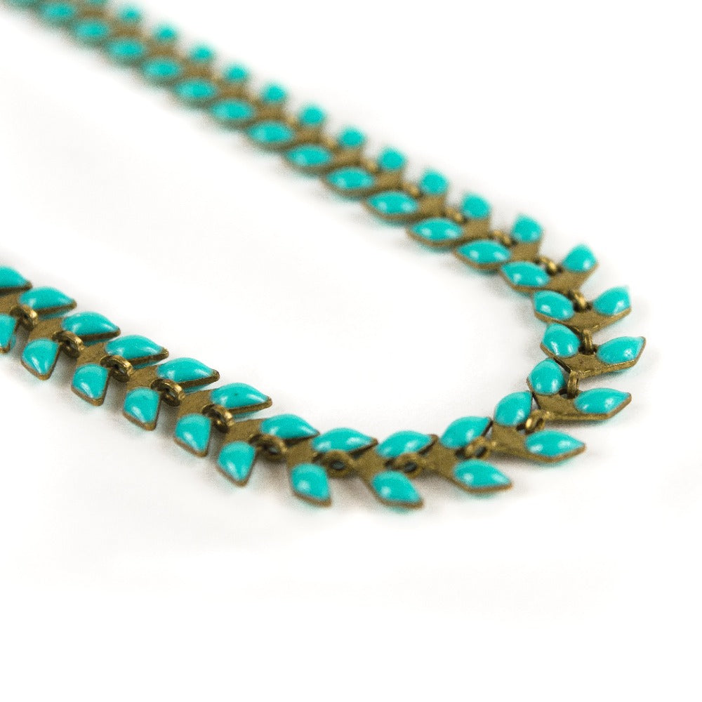 Turquoise Fishtail Necklace