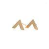 Mountain Symbol Earrings