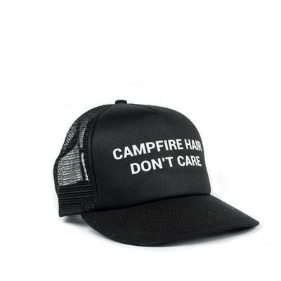 Campfire Hair Don’t Care Trucker Hat LIMITED RELEASE
